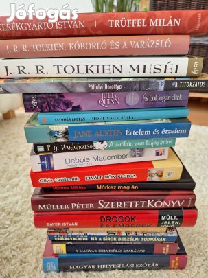 28 könyv egyben  Tolkien, Jane Austen  nagy könyvcsomag kedvező áron