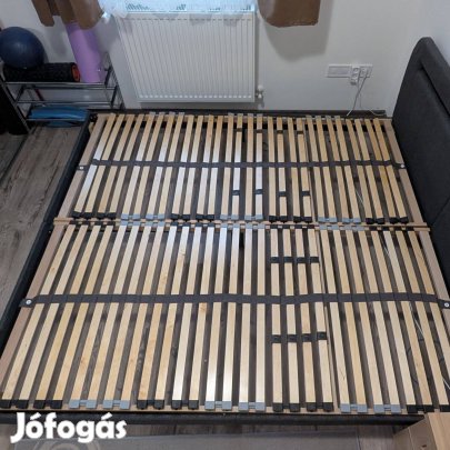28 léces állítható keménységi zónás 2 db 90x200 keretes ágyrács