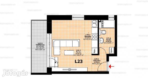 28 nm-es lakás eladó Hegyeshalom