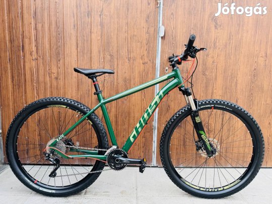 29" Ghost aluvázas MTB kerékpár Újszerű!Deore XT/3x10/Hidrfék/Lockout/
