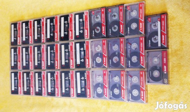 29 darab BASF Ferro Extra l normál kazetták eladók!