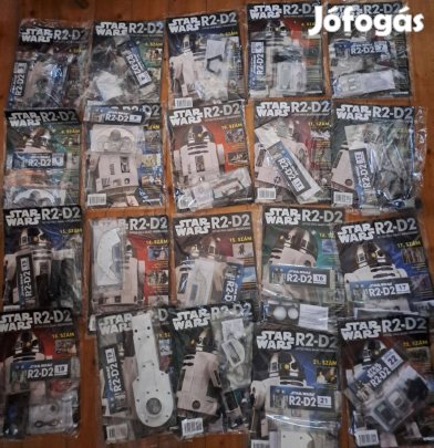 29 db De Agostini - Star Wars R2D2 - Építsd meg saját droidodat!