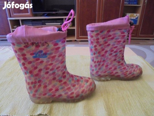 29-es Lico felül összehúzható béleletlen lány gumicsizma