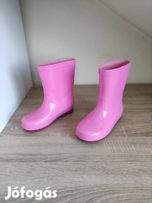 29-es rózsaszín lányka gumicsizma