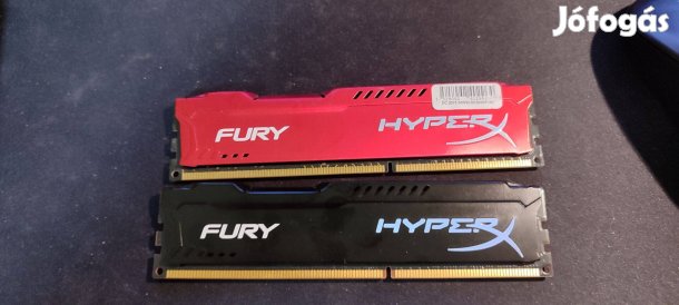 2DB hyperx Fury ddr3 4gb 1600Mhz