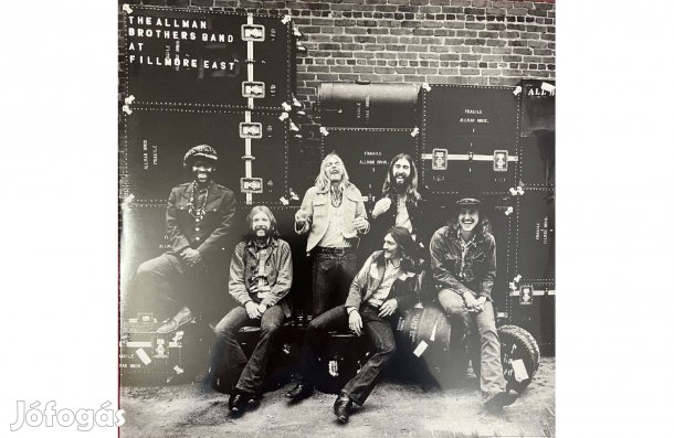 2LP - Allman Brothers: at Fillmore East Bontatlan, Fóliás, Vadonat Új