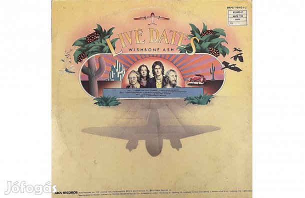 2LP - Wishbone Ash: Live Dates 2LP