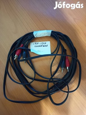 2RCS-2RCA összekötő kábel