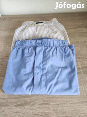 2XL-es 2 db férfi vászon boxer