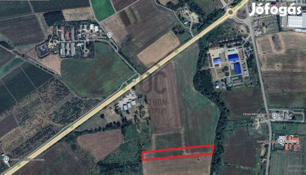 2,03 hektáros napelem parknak szánt telek eladó Gyöngyös külterületén,