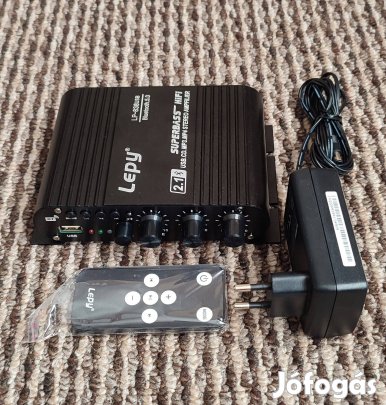 2.1 erősítő- bluetooth 5.0, usb, aux