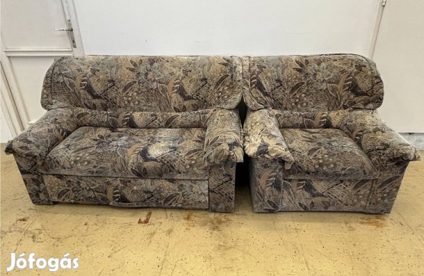 2+1 személyes ülőgarnitúra, kihúzható ágyneműtartóval