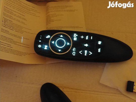 2.4 GHz vezeték nélküli egér , távirányító , hangvezérlés giroszkop