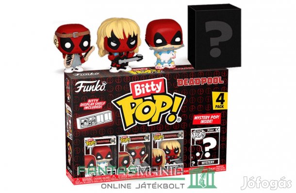 2,5cmes Funko POP Bitty Deadpool figura 4-Pack 2