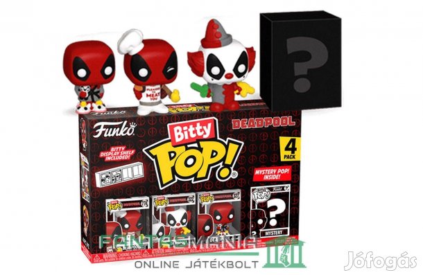 2,5cmes Funko POP Bitty Deadpool figura 4-Pack 3