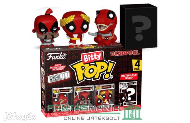 2,5cmes Funko POP Bitty Deadpool figura 4-Pack 4