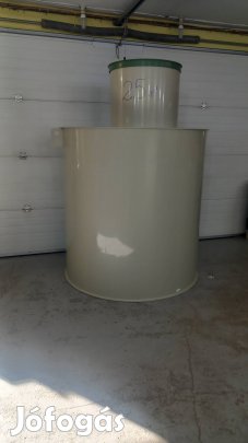2.5m3 szennyvíz, esővíz tartály, ciszterna