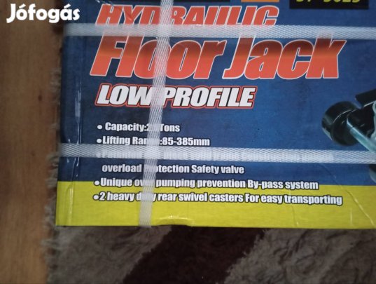 2.5t alacsony profilú krokodil emelő 