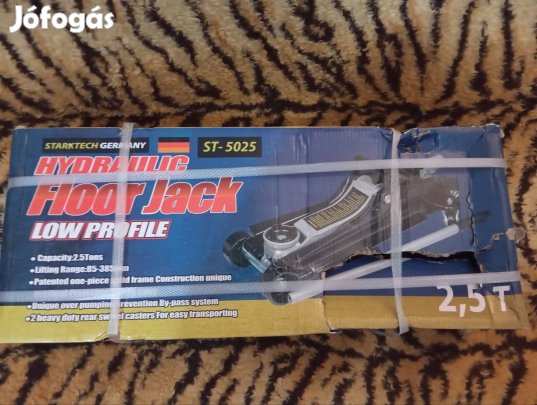 2.5t alacsony profilú krokodil emelő 