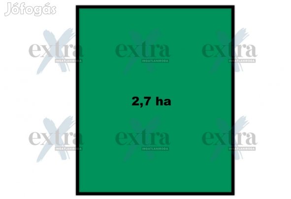 2,7 hektáros, 128,8 AK-s szántó eladó Szőregen