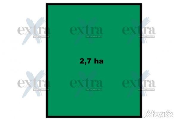 2,7 hektáros, 128,8 AK-s szántó eladó Szőregen