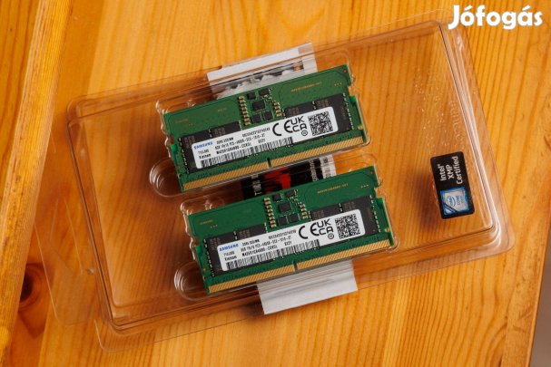 2*8 GB Samsung Sodimm RAM memória
