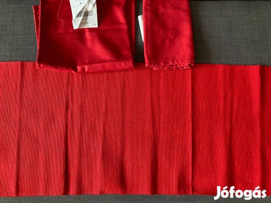 2 DB 50X50 cm díszpárna huzat, /1 db futó, új/