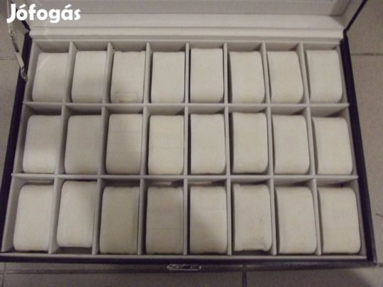 2 DB Karóra Szállító Koffer Box 24 DB / Doboz Óratartó Láda