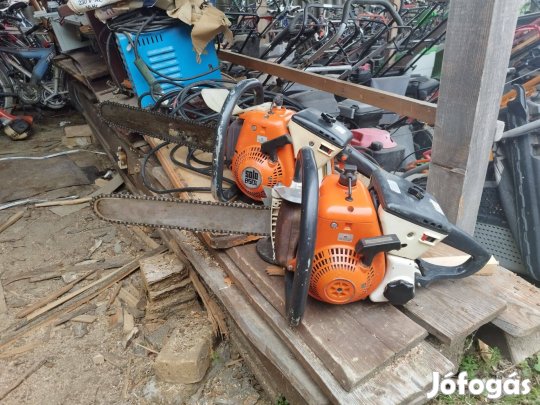 2 DB Solo 650X Tipusú Oldtimer Láncfűrész Eredeti Állapotban Eladó