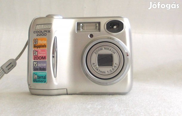 2 Mp Nilon Retró fényképezőgép