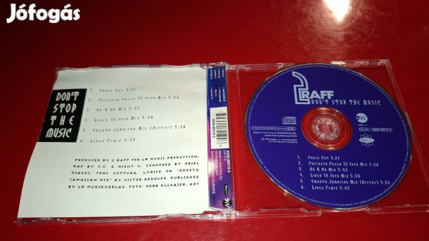 2 Raff Don't stop the music maxi Cd 1994