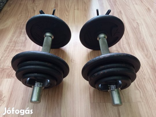 2 X 11 kg súlyzó 