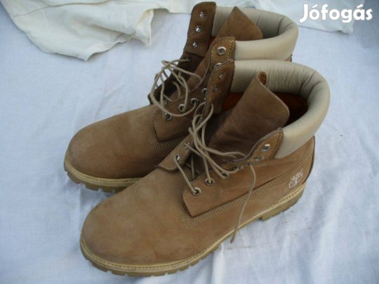 2. szép eredeti Timberland bőr bakancs cipő 30cm 48