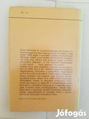 2. világháború Hosszú kések éjszakája Hitler felemelkedése könyv