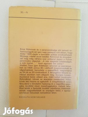 2. világháború Hosszú kések éjszakája Hitler felemelkedése könyv