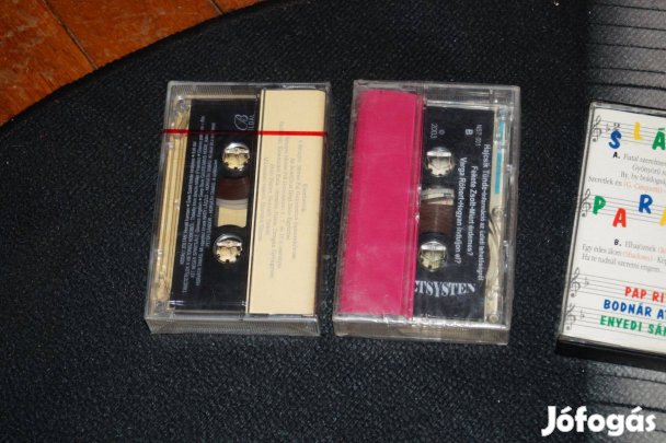 2 bontatlan magnó kazetta + disco sláger parádé világ slágerek 999 ft