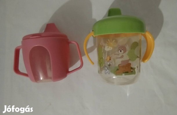2 csőrös itató tanuló pohár eladó