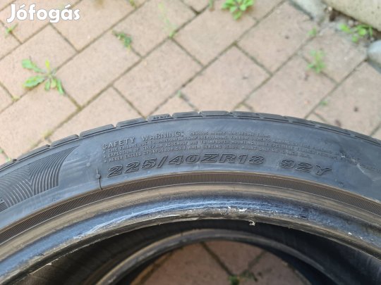 2 darab 225/40ZR18 225/40 ZR18 Nexen N Fera nyárigumi eladó
