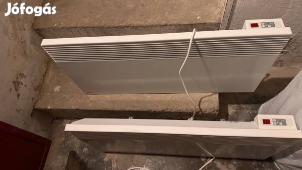 2 darab IP24 Noirot (francia gyártmányú) elektromos fali konvektor