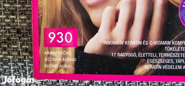 2 darab Kallos GLOW Krémhajfesték - Aranyszőke