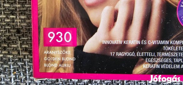 2 darab Kallos GLOW Krémhajfesték - Aranyszőke