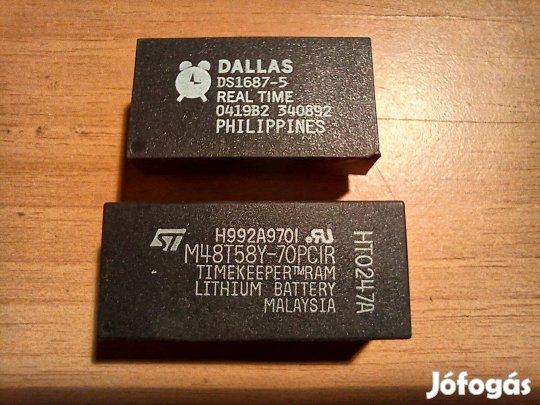 2 darab Real Time IC óra IC