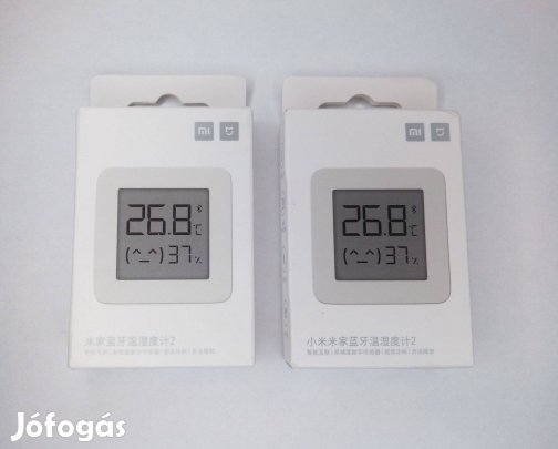 2 darab Xiaomi hőmérő és páratartalom mérő
