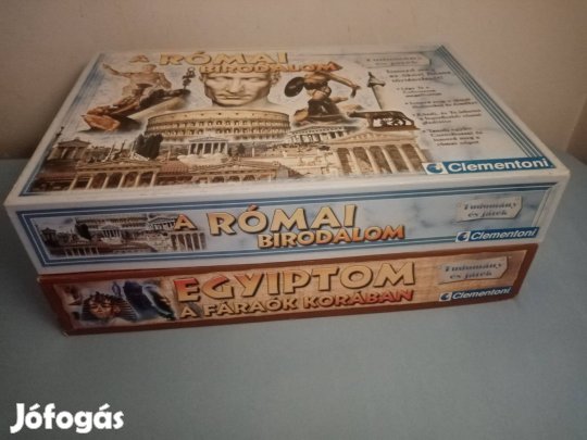 2 darab clementoni társasjáték eladó