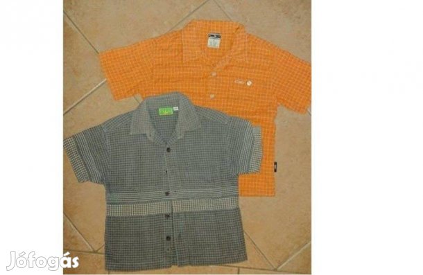 2 darab kockás ing 98-as de mérve