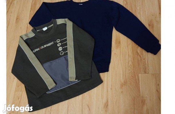 2 darab meleg pulóver fiúnak 152-es - mérve pontosan