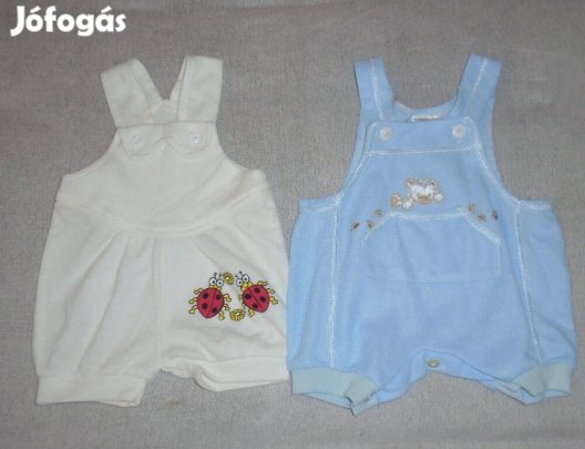 2 darab napozó kisbabának kb. 62-es méretben