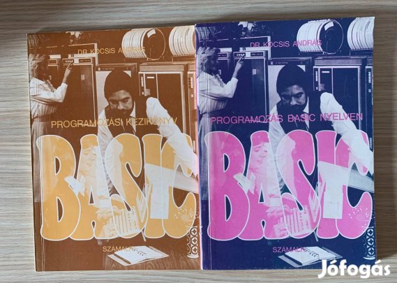 2 darabos Basic programozás könyvcsomag