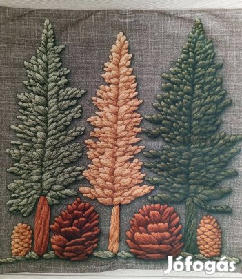 2 darabos hímzett hatású párna huzat szett