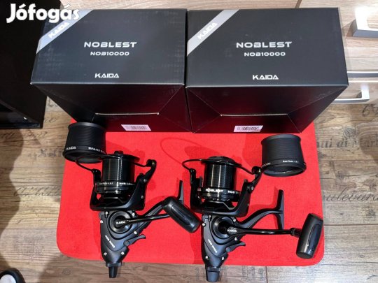 2 db 100-as méretű, nyeletőfékes távdobós orsó eladó Új